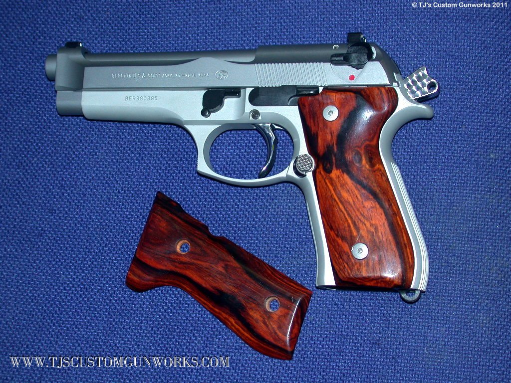 Custom Stainless Beretta 96 1