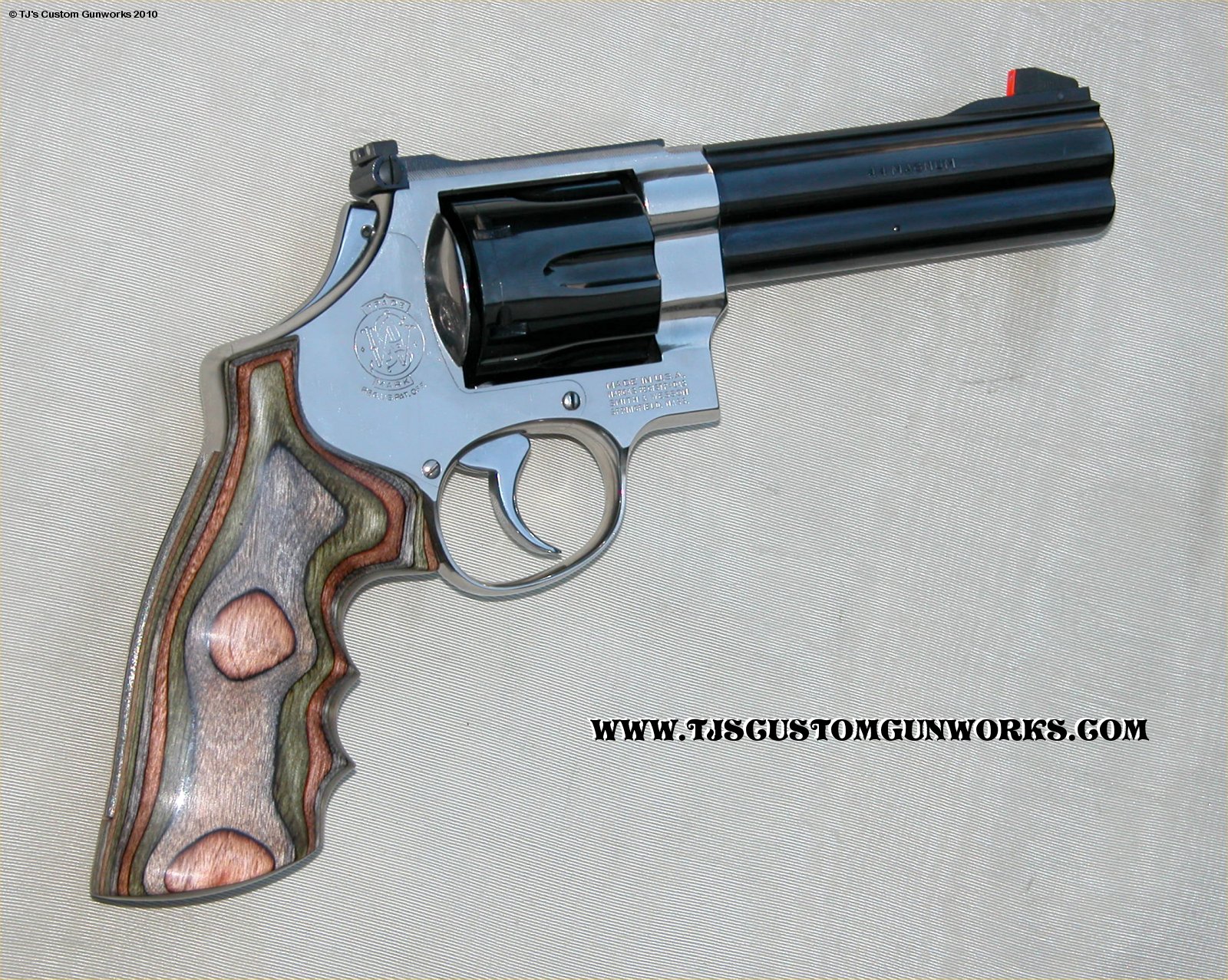 Custom Smith & Wesson Model 27 Converted to .44 Magnum 1