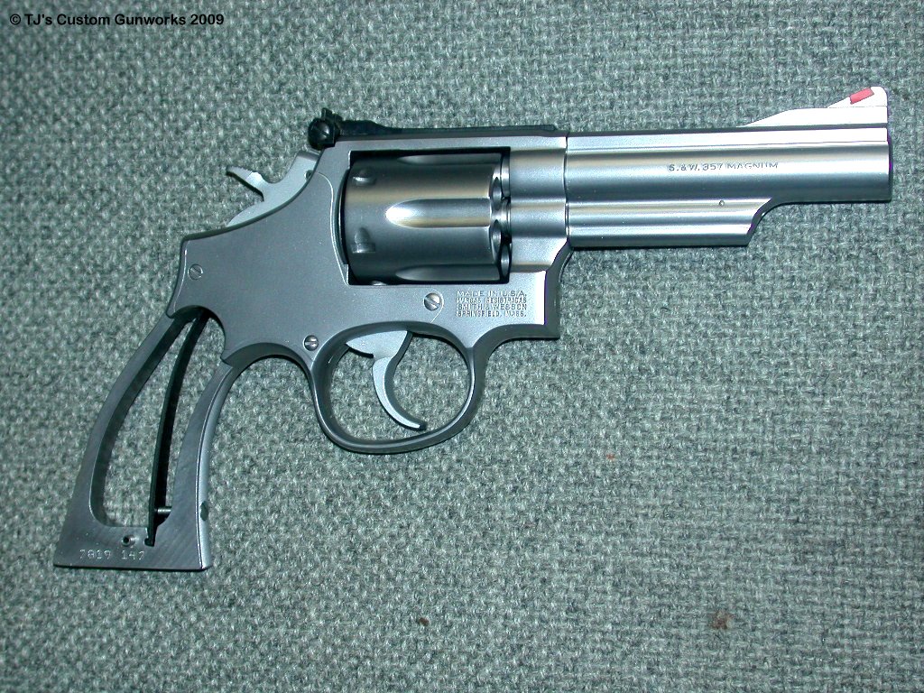 Smith & Wesson Model 66 Restored from Rust & Abuse 1
