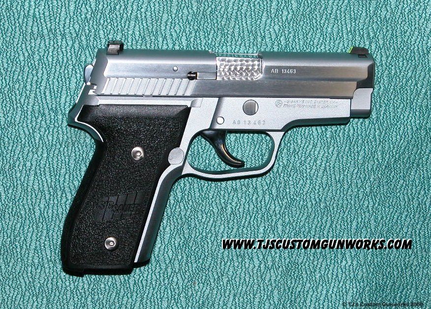 Custom Hard Chromed Sig Sauer P229 1