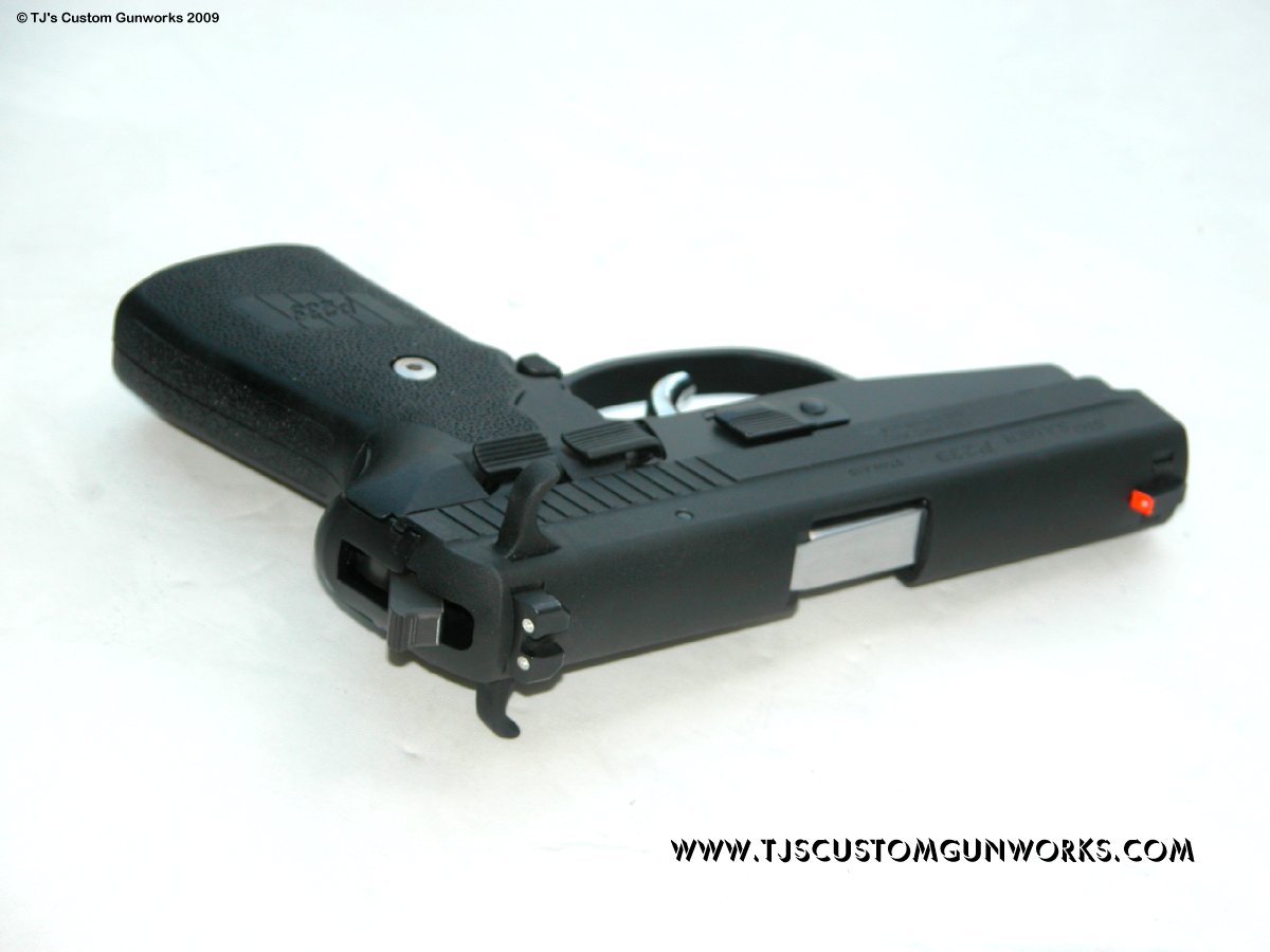 Custom Sig Sauer P239 With Slide Cocking Hooks & Teflon 1