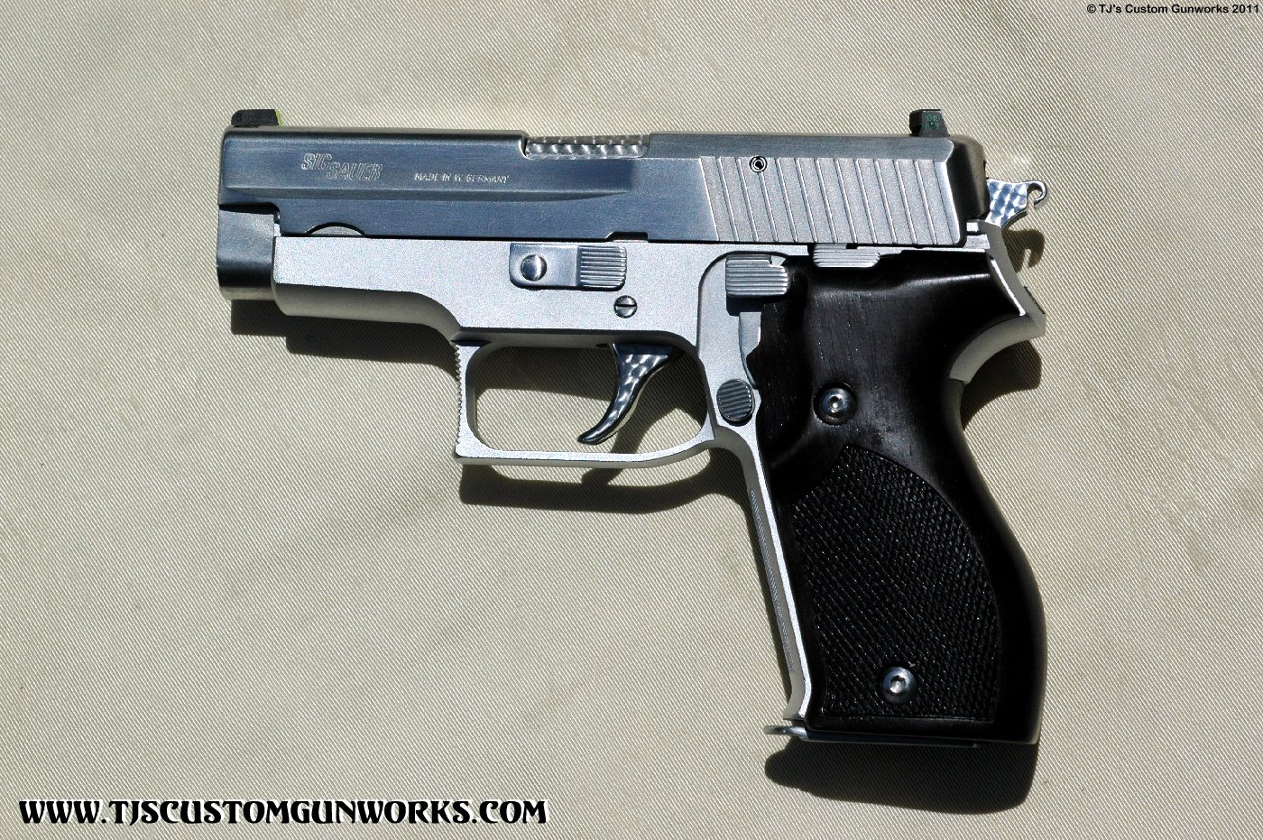 High Custom Hard Chromed Sig Sauer P6 (P225) 9mm 1