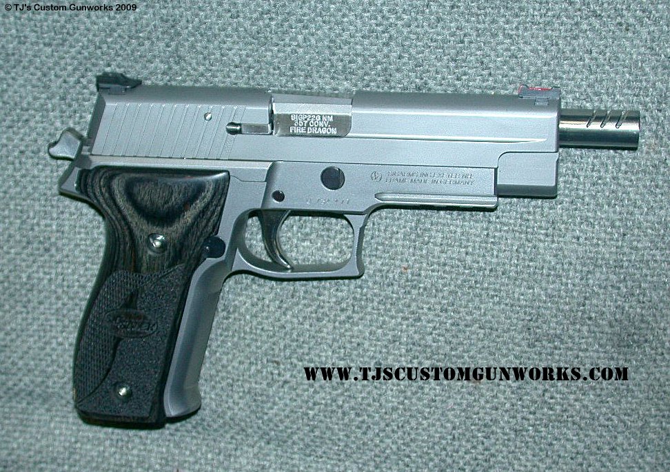 Custom Stainless Sig Sauer P226R 