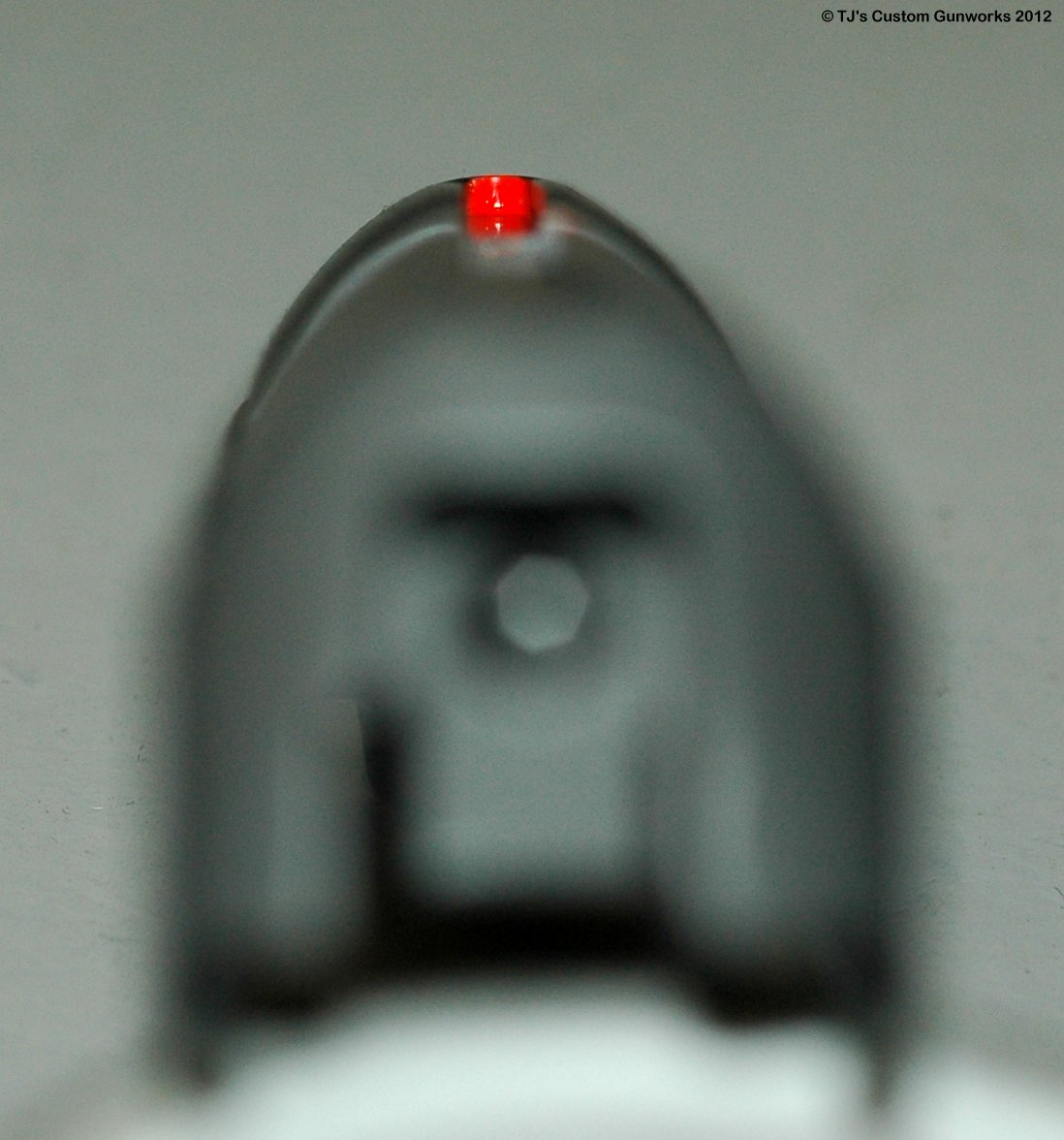 Custom AMT DA .45ACP Red Sight