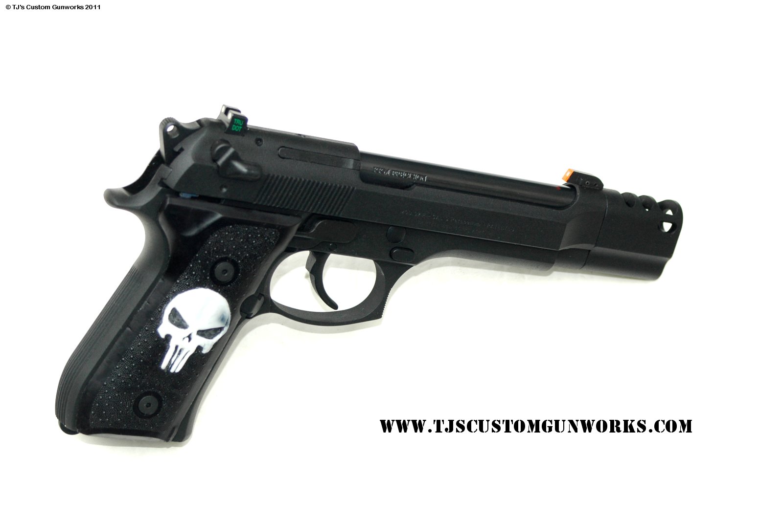 Black Teflon Comped Beretta92FS 1