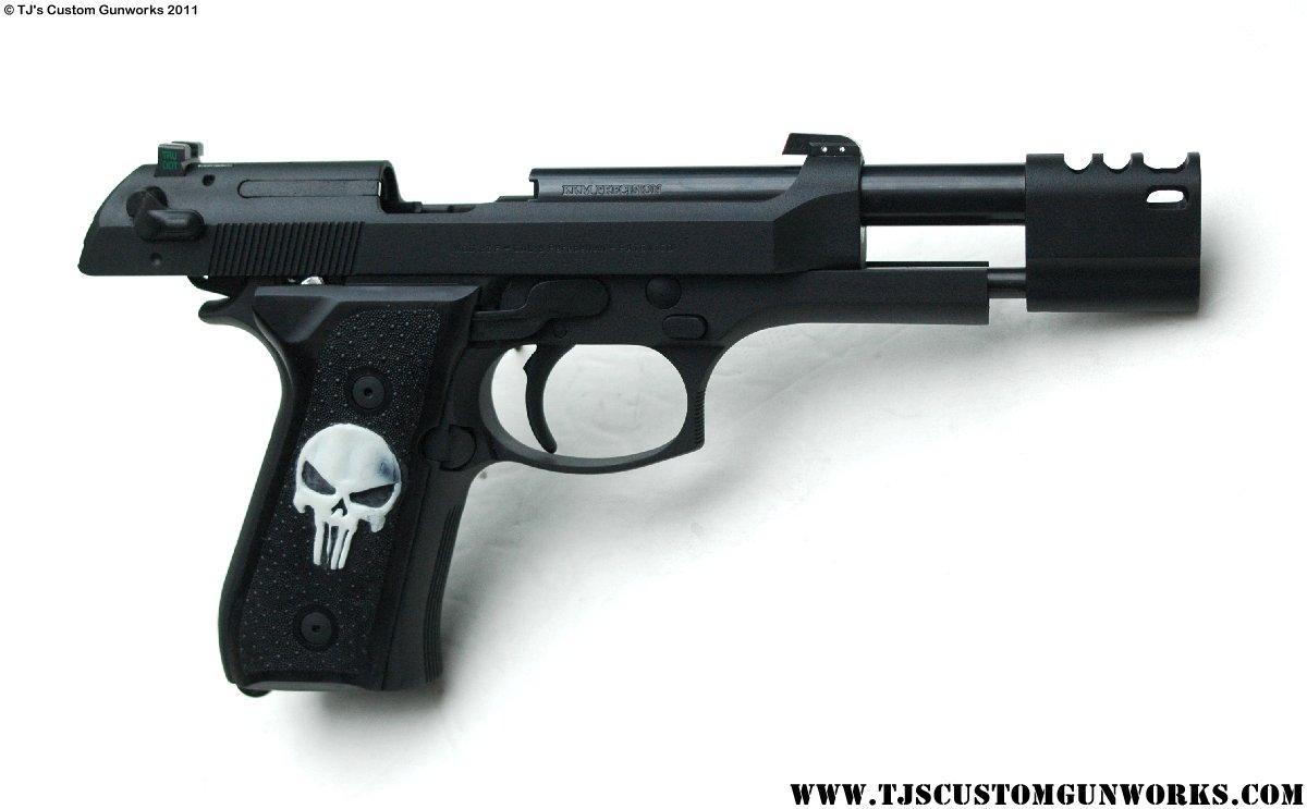 Black Teflon Comped Beretta92FS 1
