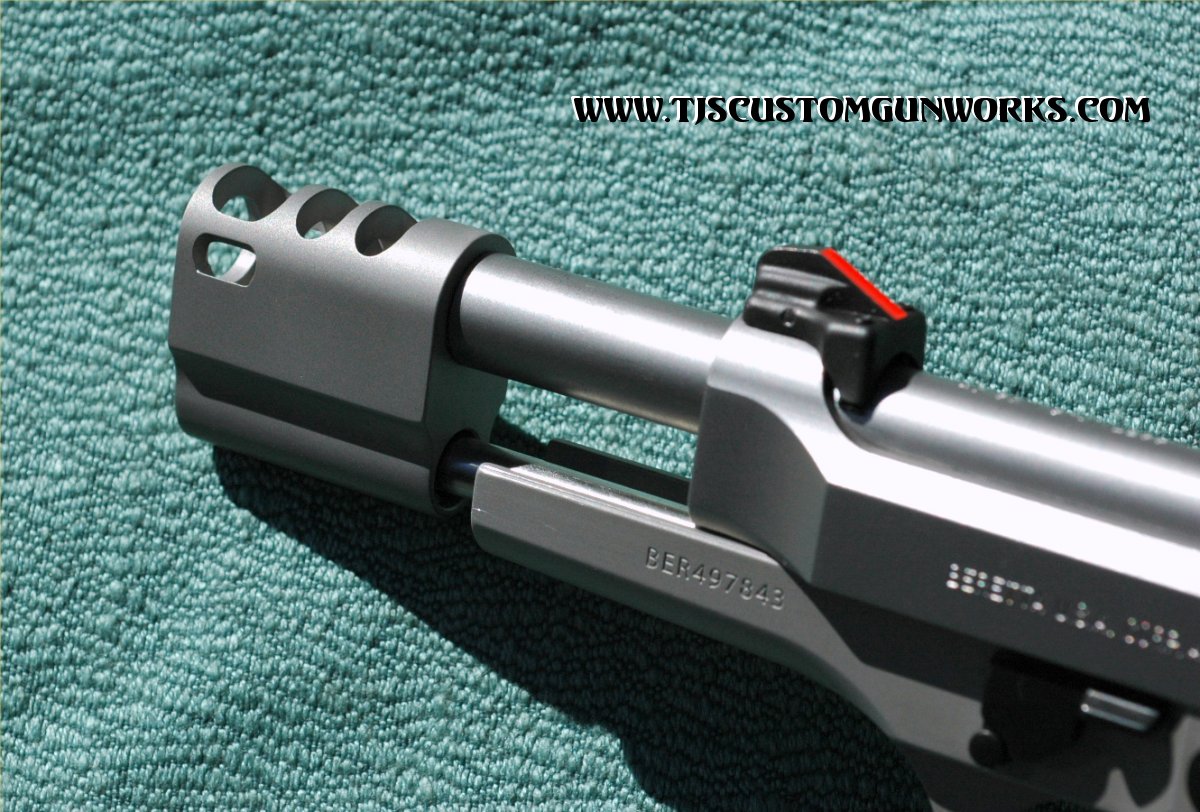 Custom Compensated Beretta 96 Stainless .40 S&W