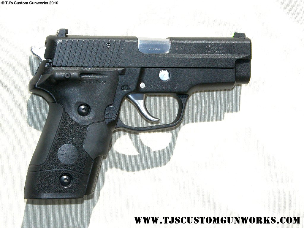 Black Duracoat Sig Sauer P228 Custom  w/ SIG-SAFE Safety 2