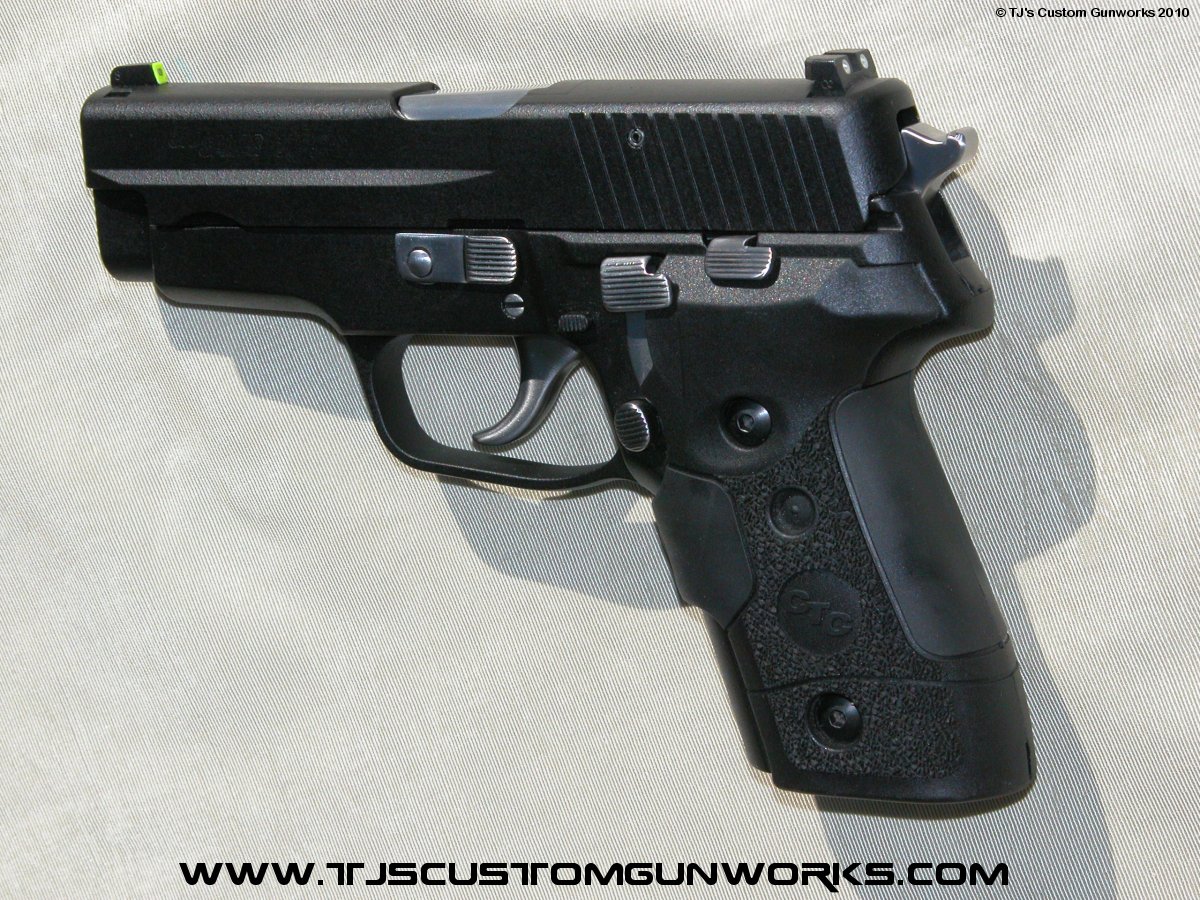 Black Duracoat Sig Sauer P228 Custom  w/ SIG-SAFE Safety 3