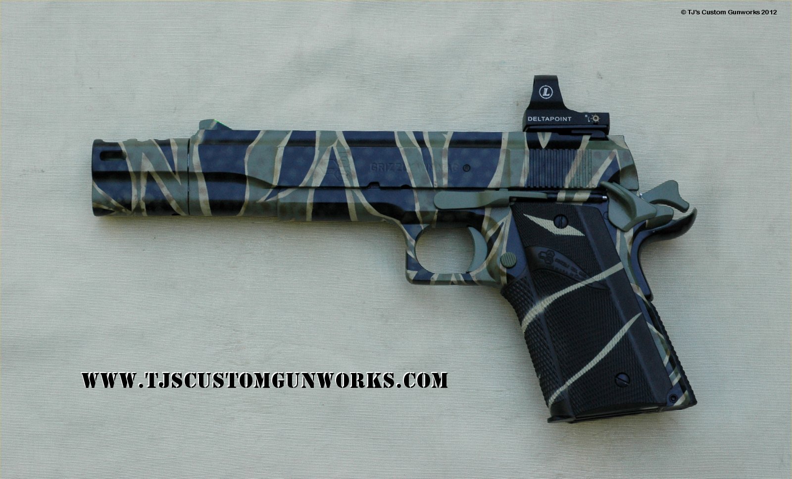 Custom Camo Grizzly .45 Magnum 2