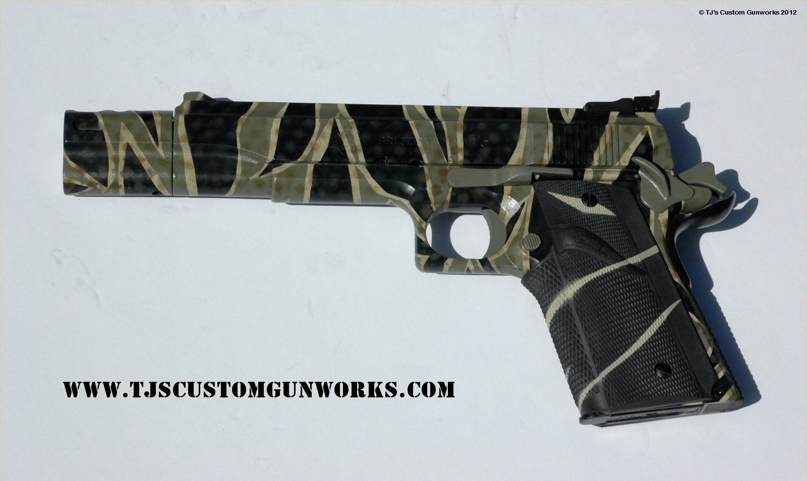 Custom Camo Grizzly .45 Magnum 5