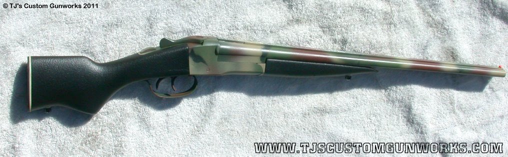 Camo Double Barreled .410 Shotgun 1