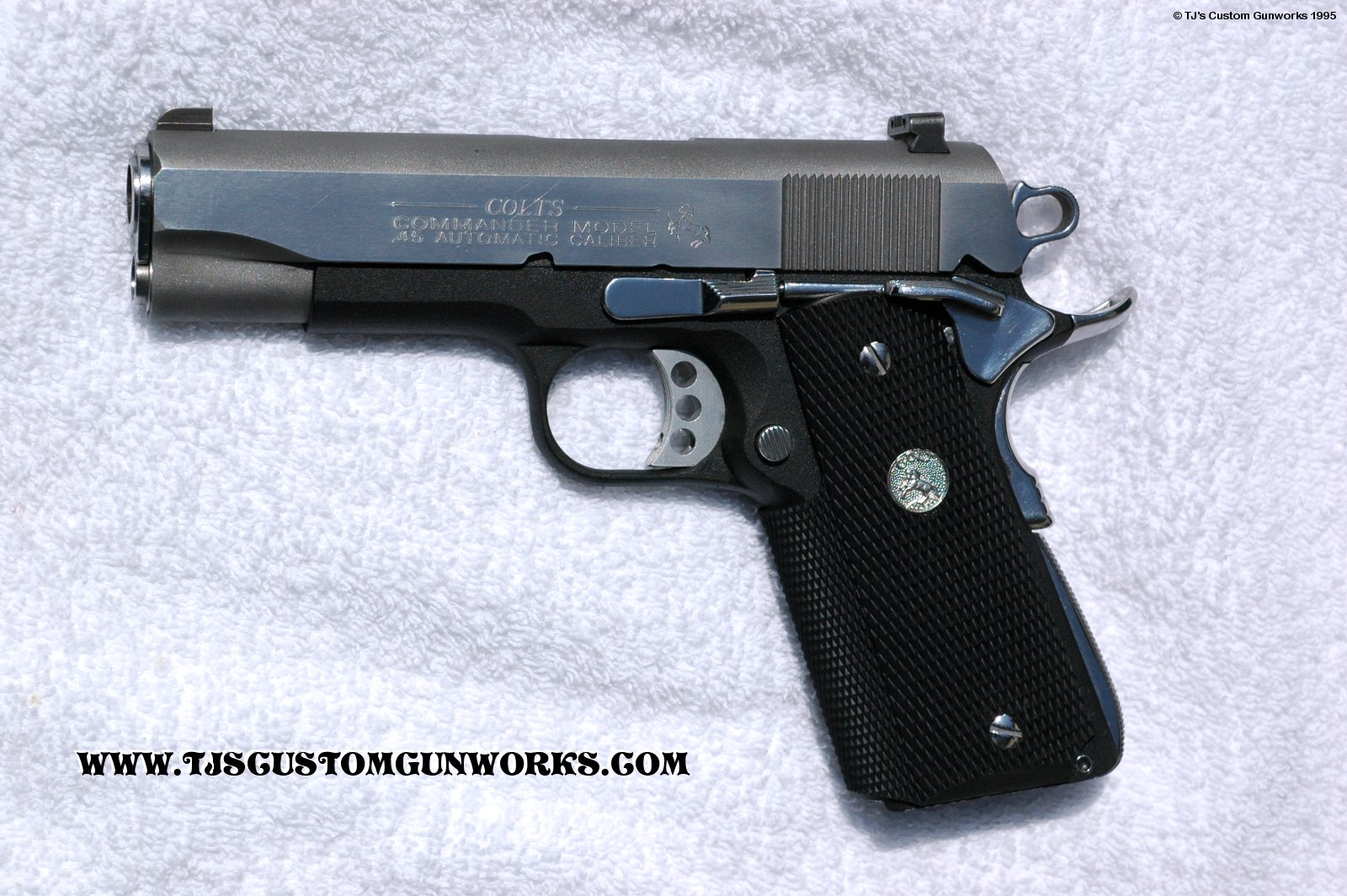 Custom Match Colt 1911 Two-Tone Commander 2