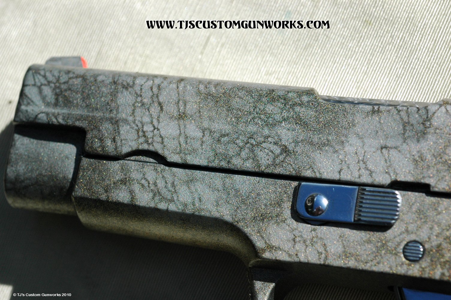 Exotic Custom Gold Marbled Sig Sauer P220 Duracoat! 3