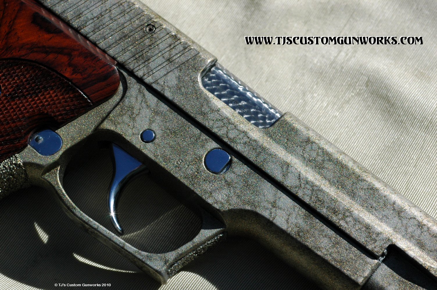 Exotic Custom Gold Marbled Sig Sauer P220 Duracoat! 5