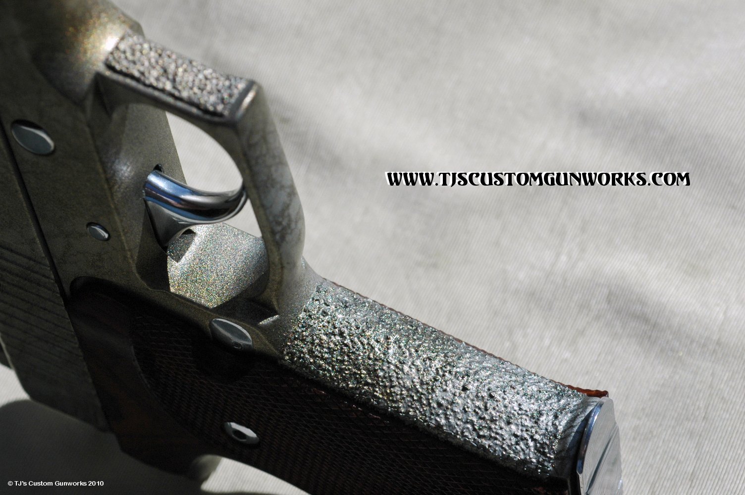 Exotic Custom Gold Marbled Sig Sauer P220 Duracoat! 6