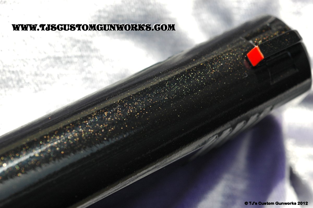 Full Custom Kimber With Metallic Black Duracoat & Welded Finger Grooves! 4