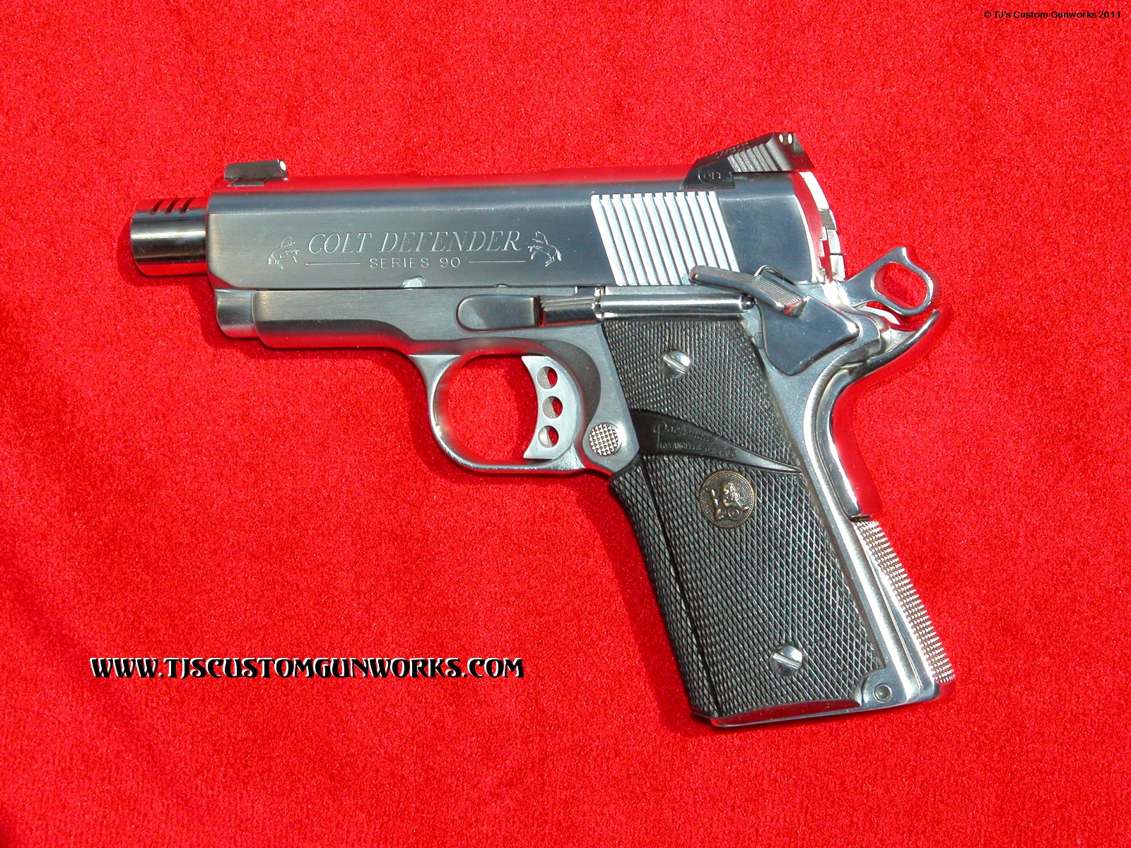 Hard Chromed Custom Match Colt Defender Series 90  2