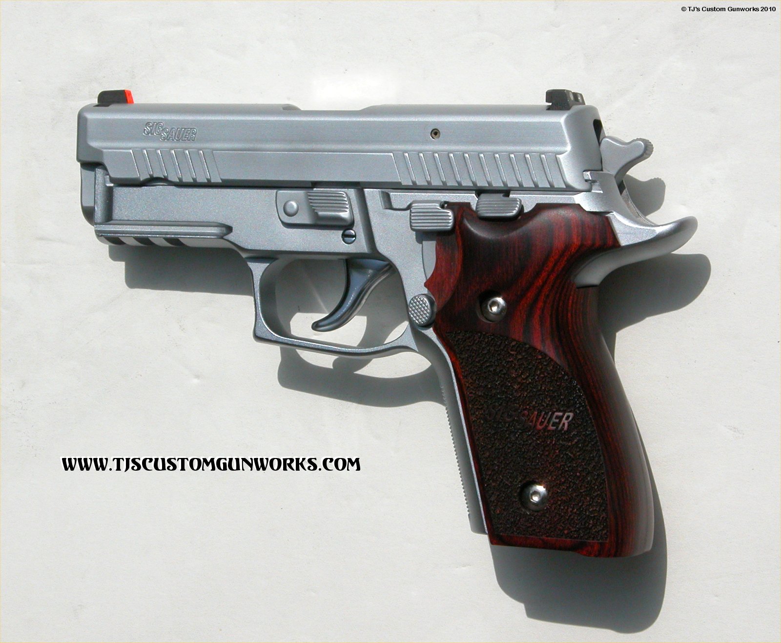 Custom  Hard Chrome Sig Sauer P229 ELITE 2