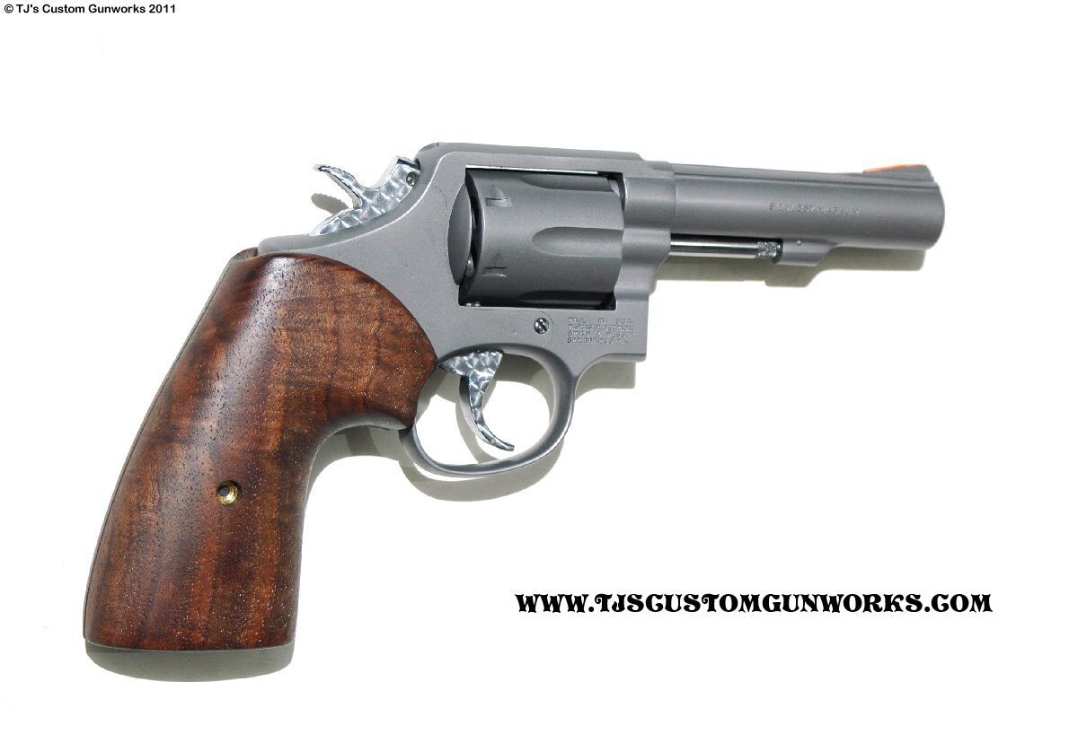 Custom Smith & Wesson Model 65 w Jewelling 2