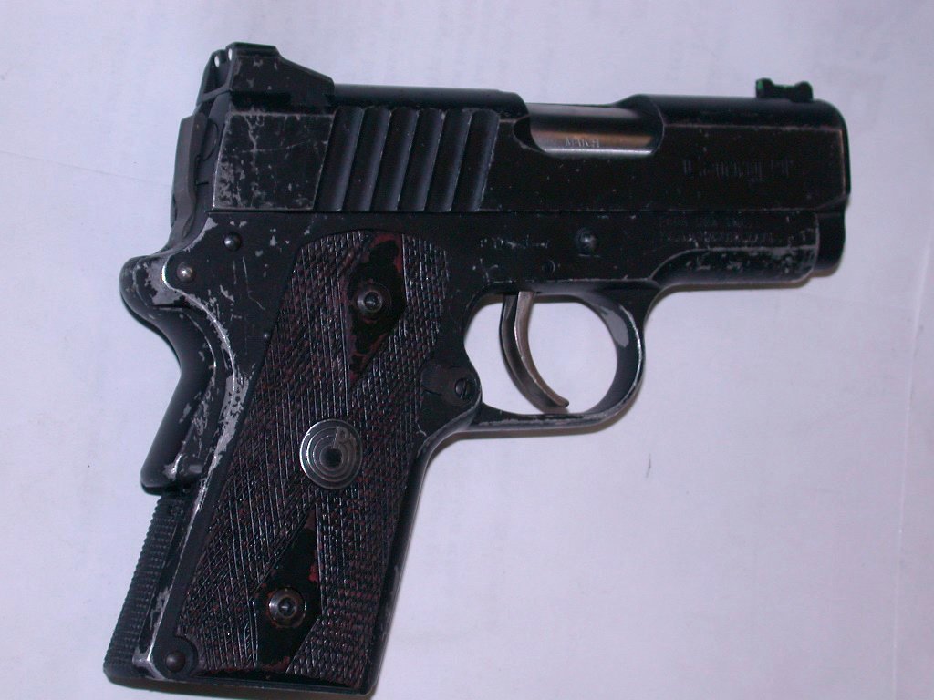 TJ Custom Green/Black Speckled Duracoat ParaOrd LDA 3