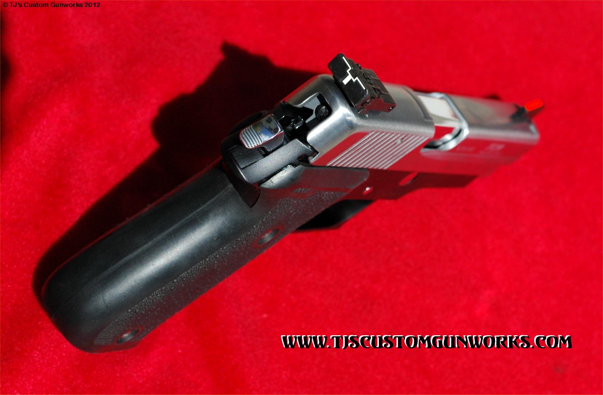 Custom 2-Tone Sig Sauer P220 With Millett Target Sights 3