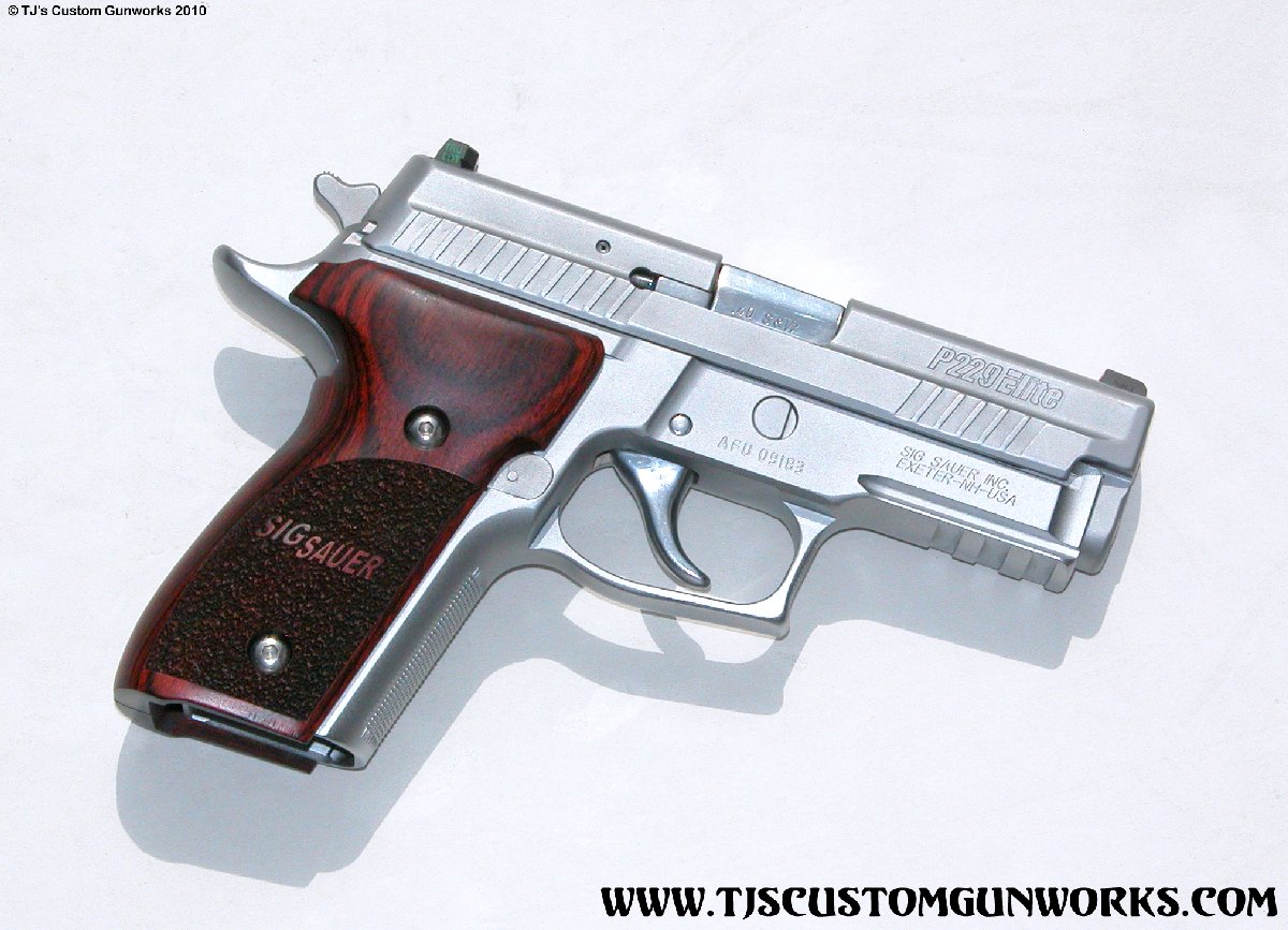 Custom Hard Chromed Sig Sauer P229 ELITE 2