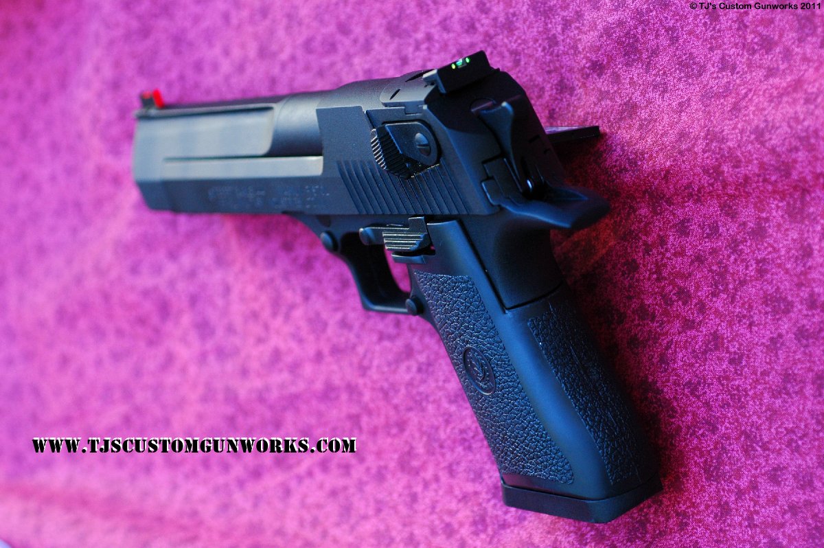 Custom Black Teflon Desert Eagle .44 Magnum 2
