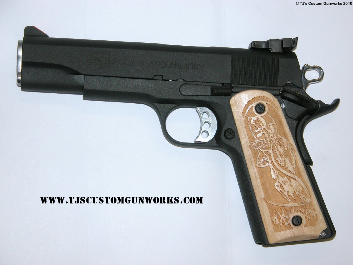 Black Teflon RIA Rock Island Armory 1911 .45ACP 3