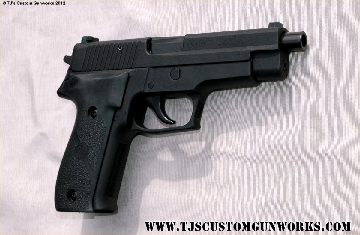 Custom Black Teflon Sig Sauer P226 Extended 2