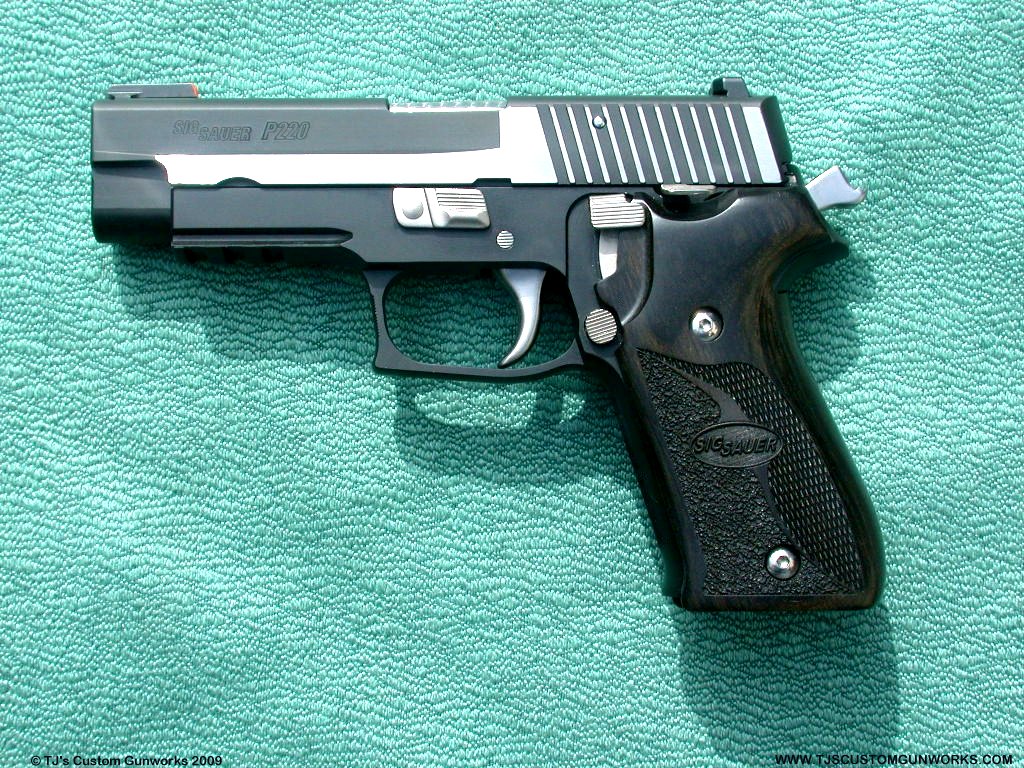 Sig P220 Equinox Modified Sig Sauer Slide Stop