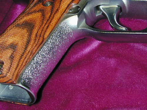 Sig P226 Stippled Front Strap + Matte Hard Chrome