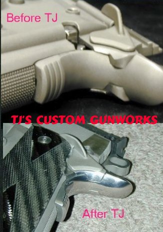 1911 Beavertail Modifications - Right & Wrong Ways To Do Things !