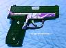 Purple & Silver Sig P228