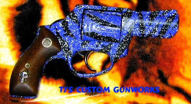 Tiger Striped .44 Charter Arms Custom !