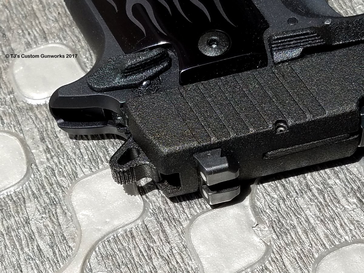 Custom Black Teflon Sig Sauer P238 Blackout