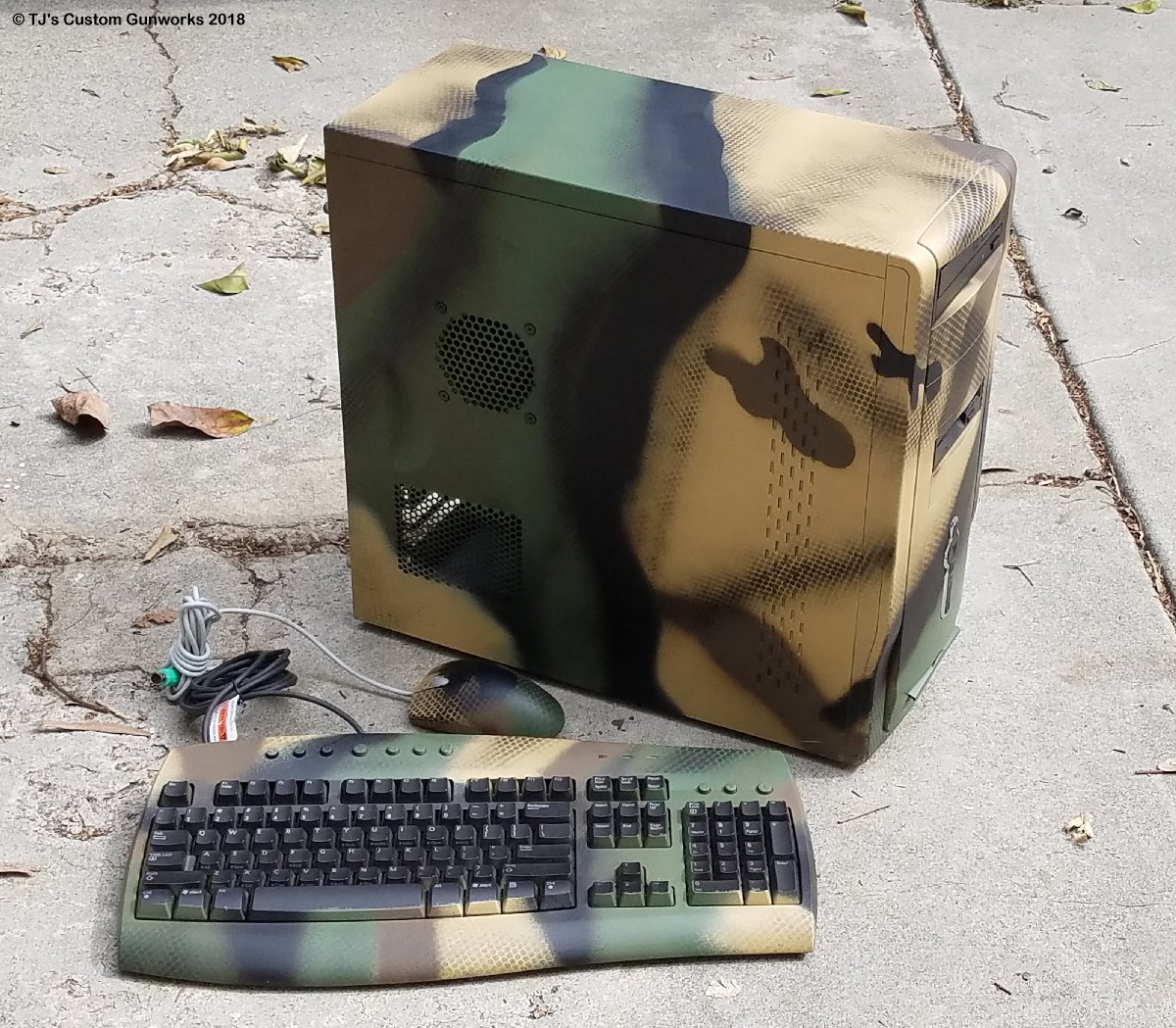 Custom Camouflage P4 Computer