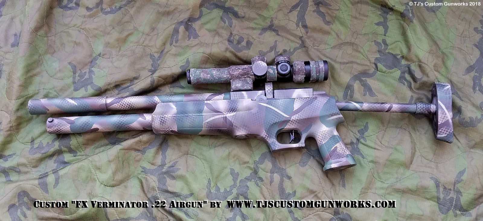 Custom Camo FX Vermy Airgun
