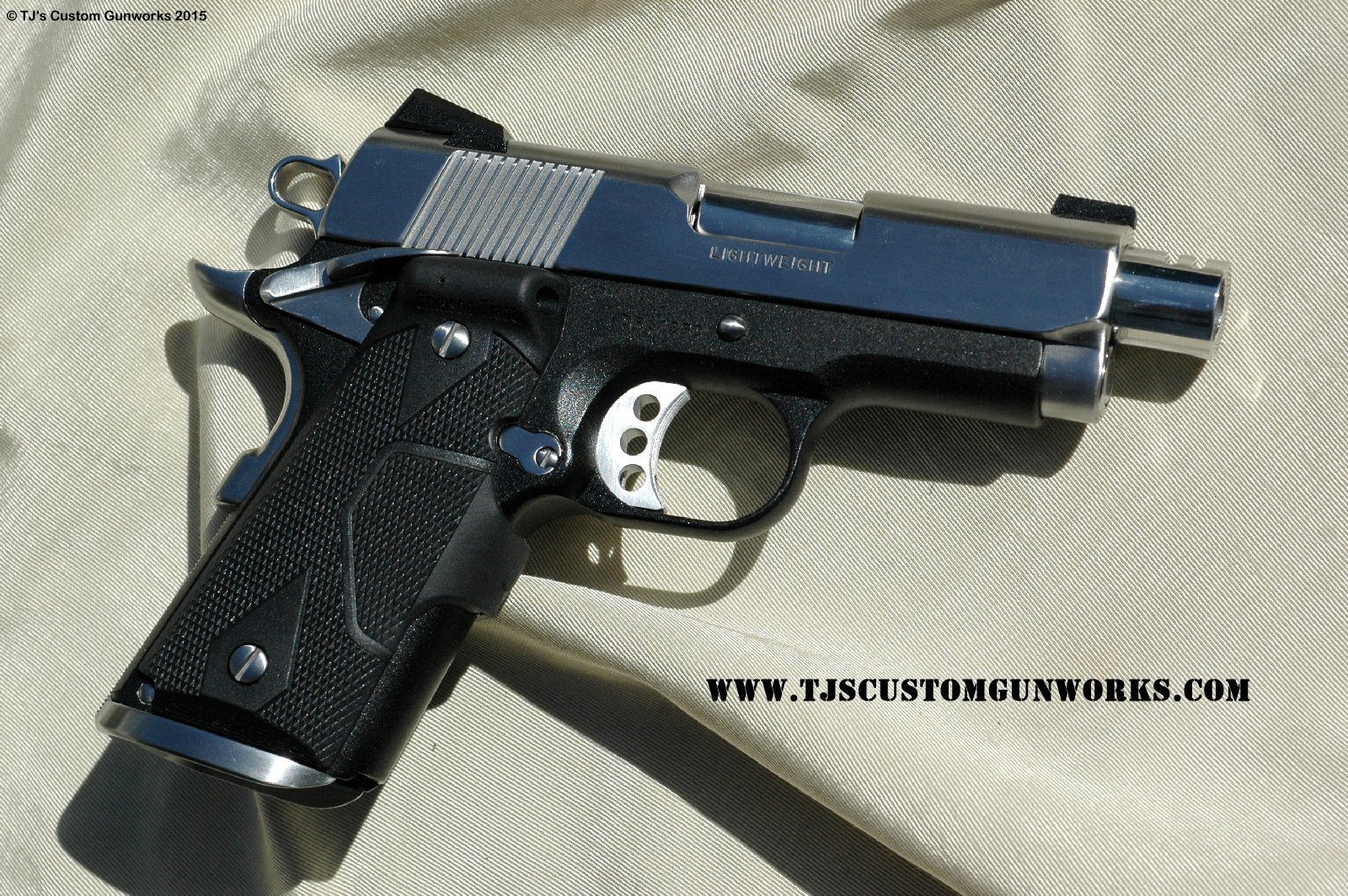 Custom Colt Defender Lightweight Two-Tone .45