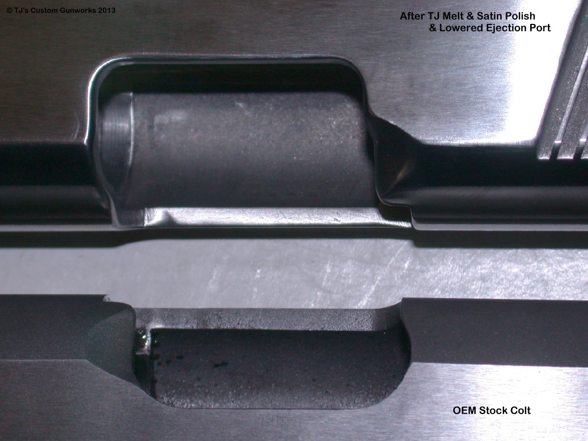 Pair Of Full Custom Colt Defender Lightweight - BEFORE photos