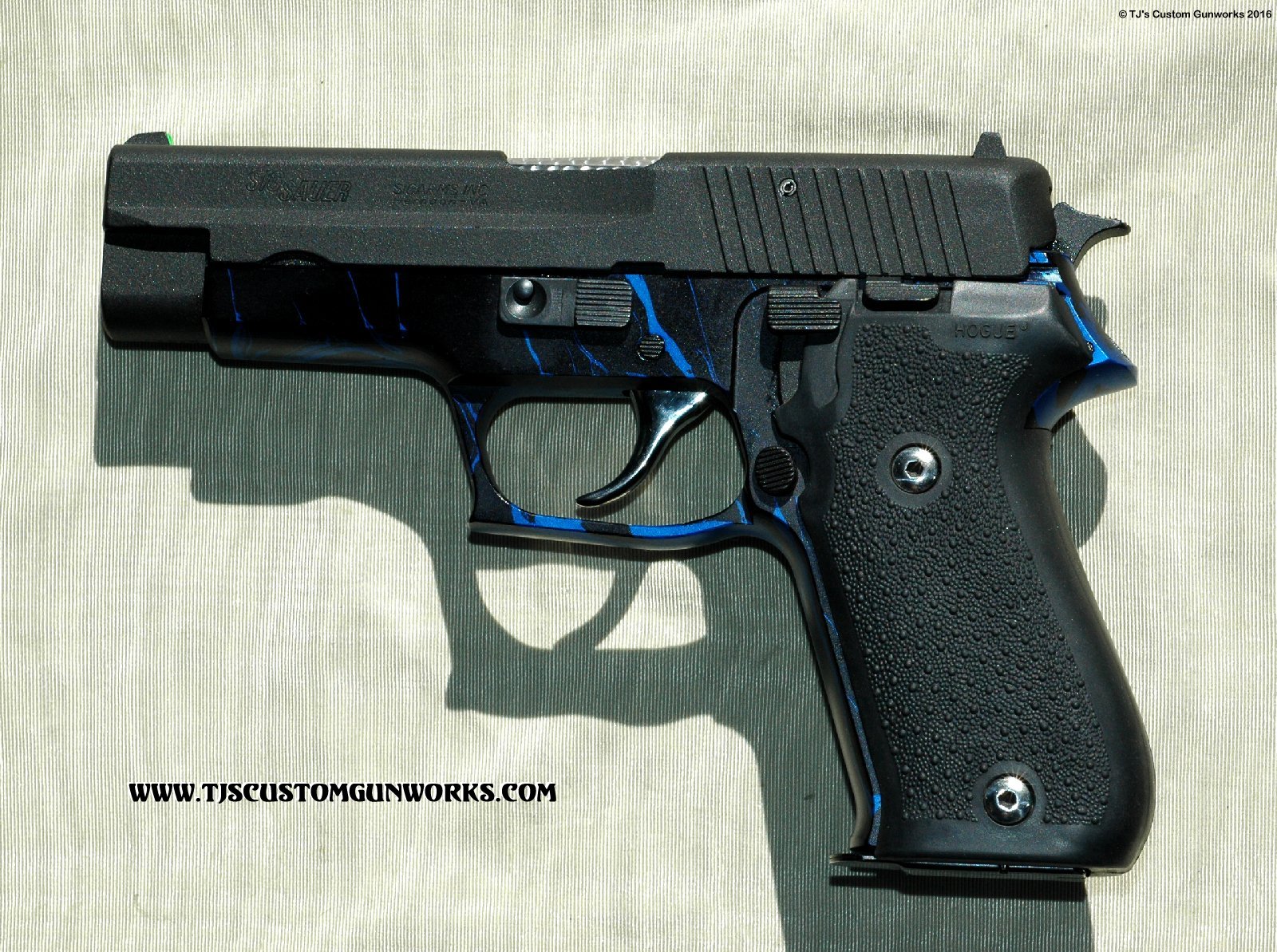 Custom Black & Blue German Sig Sauer P220 .45