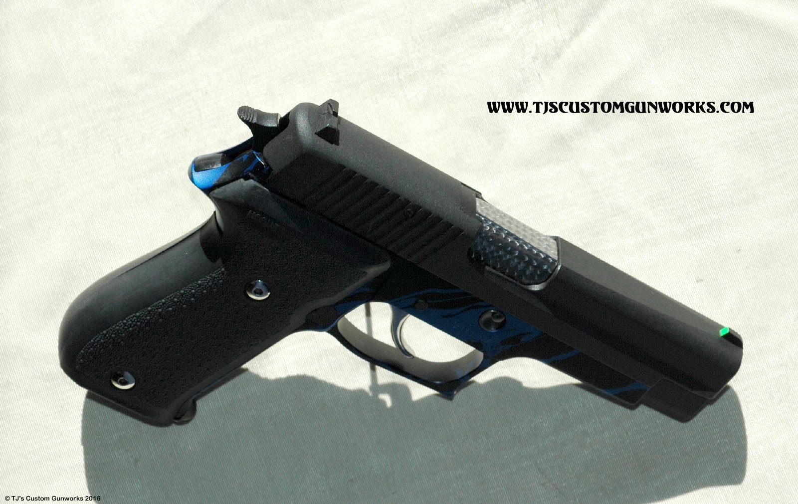 Custom Black & Blue German Sig Sauer P220 .45
