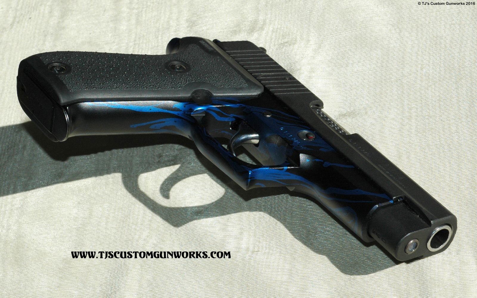 Custom Black & Blue German Sig Sauer P220 .45