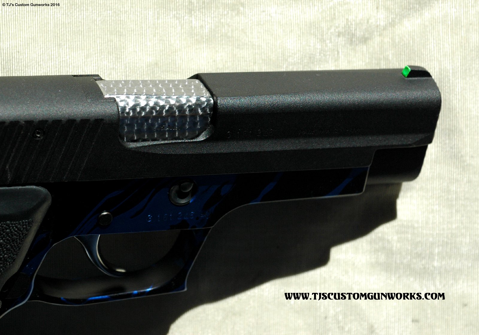 Custom Black & Blue German Sig Sauer P220 .45