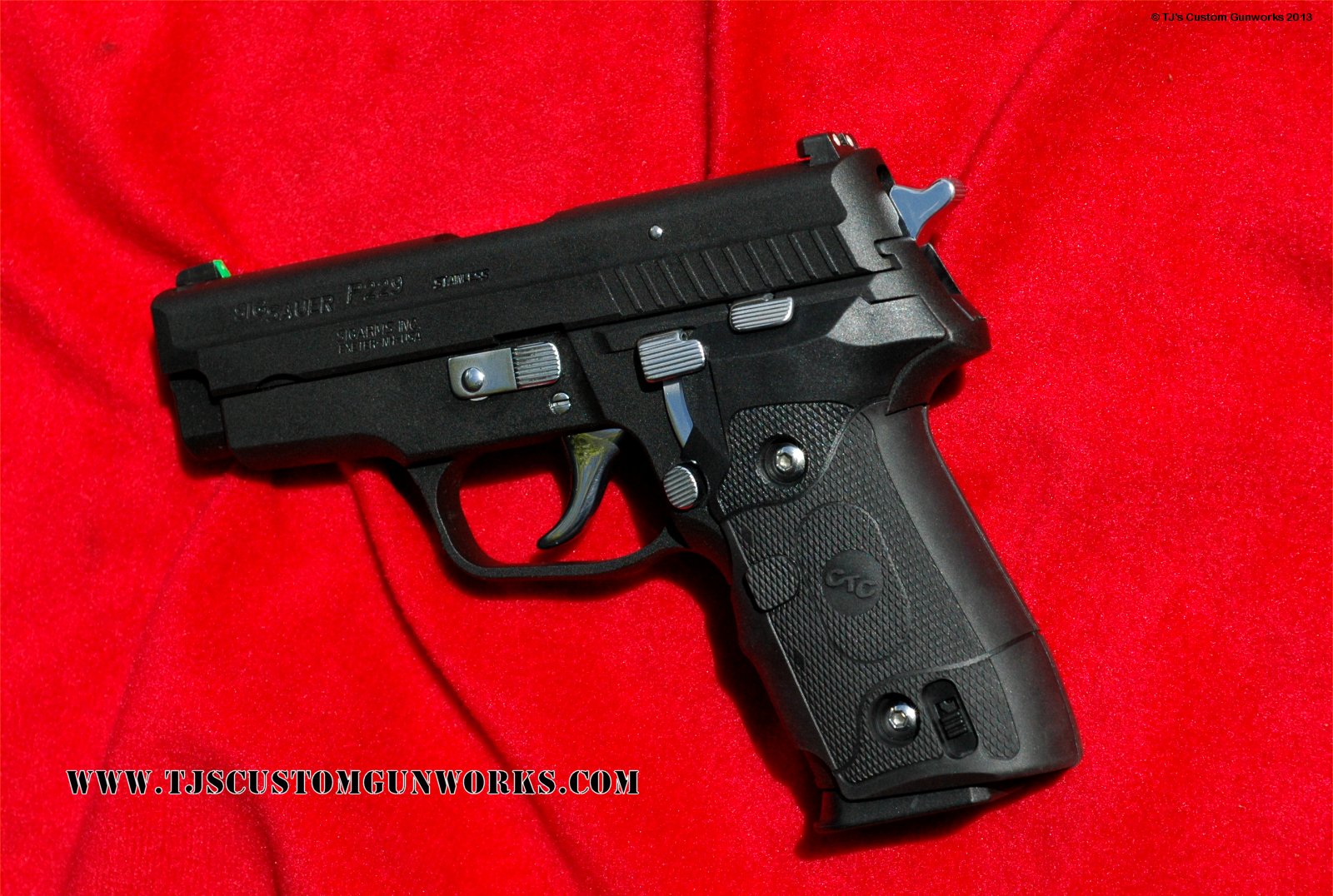 Full Custom Black Teflon Sig P229 40S&W