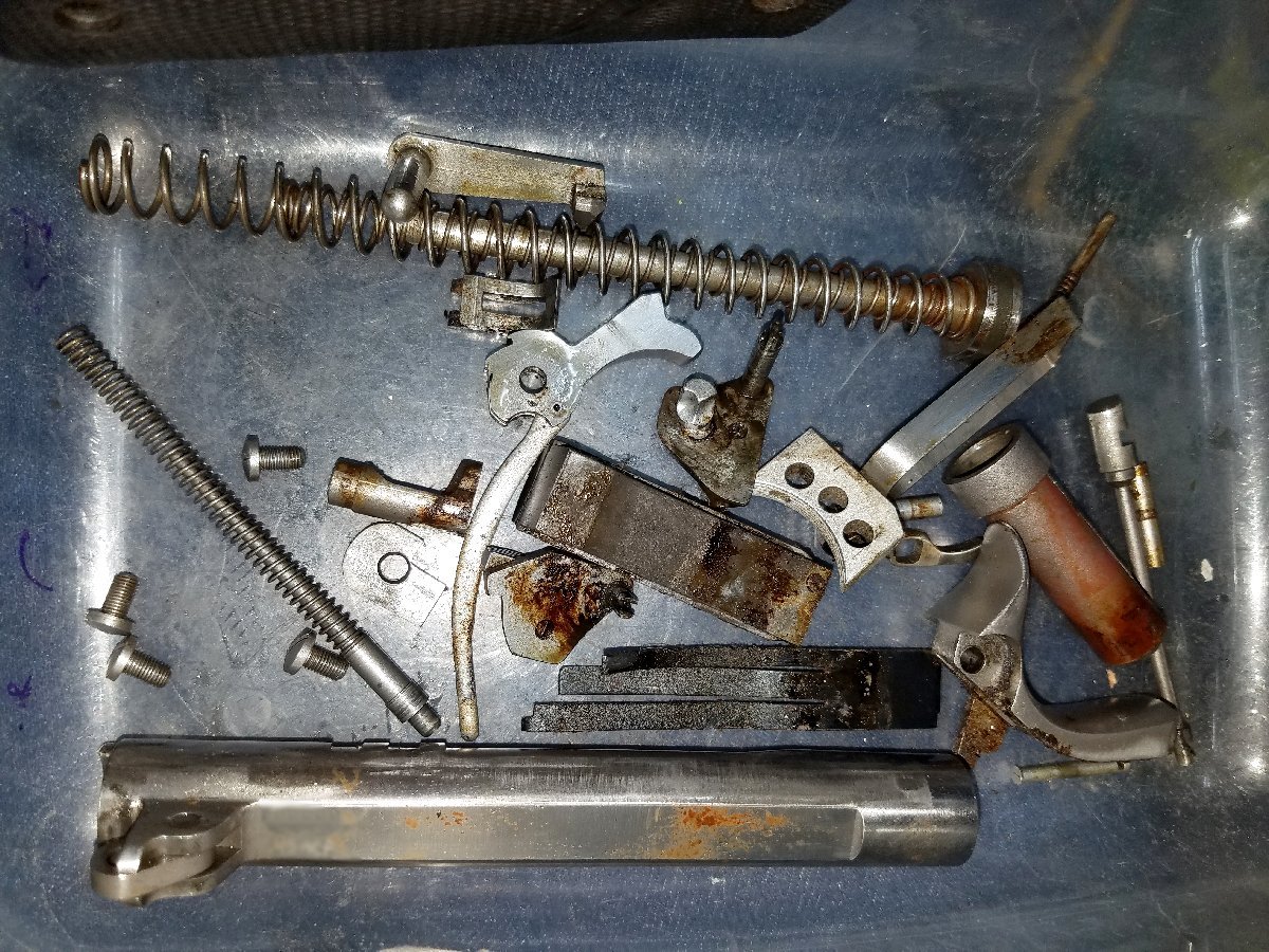 Custom Detonics Scoremaster .45 Comp Gun BEFORE