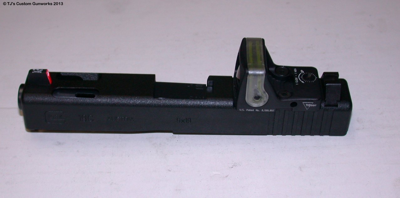 Glock 19C Slide Milled For Trijicon RMR