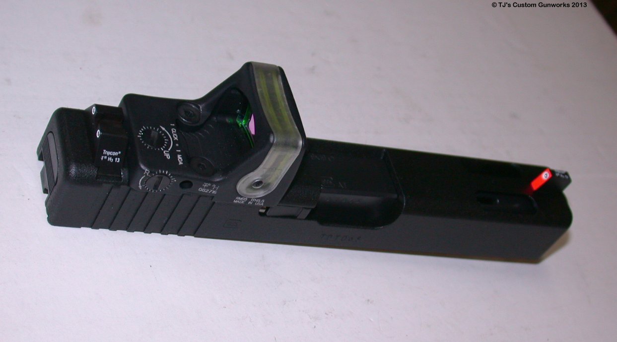 Glock 19C Slide Milled For Trijicon RMR