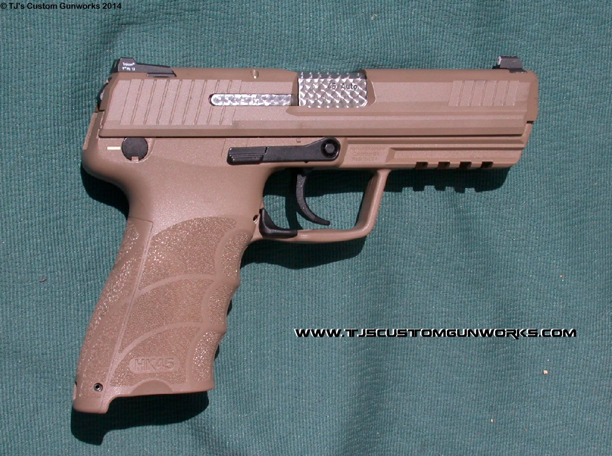Jewelled Heckler & Koch .45