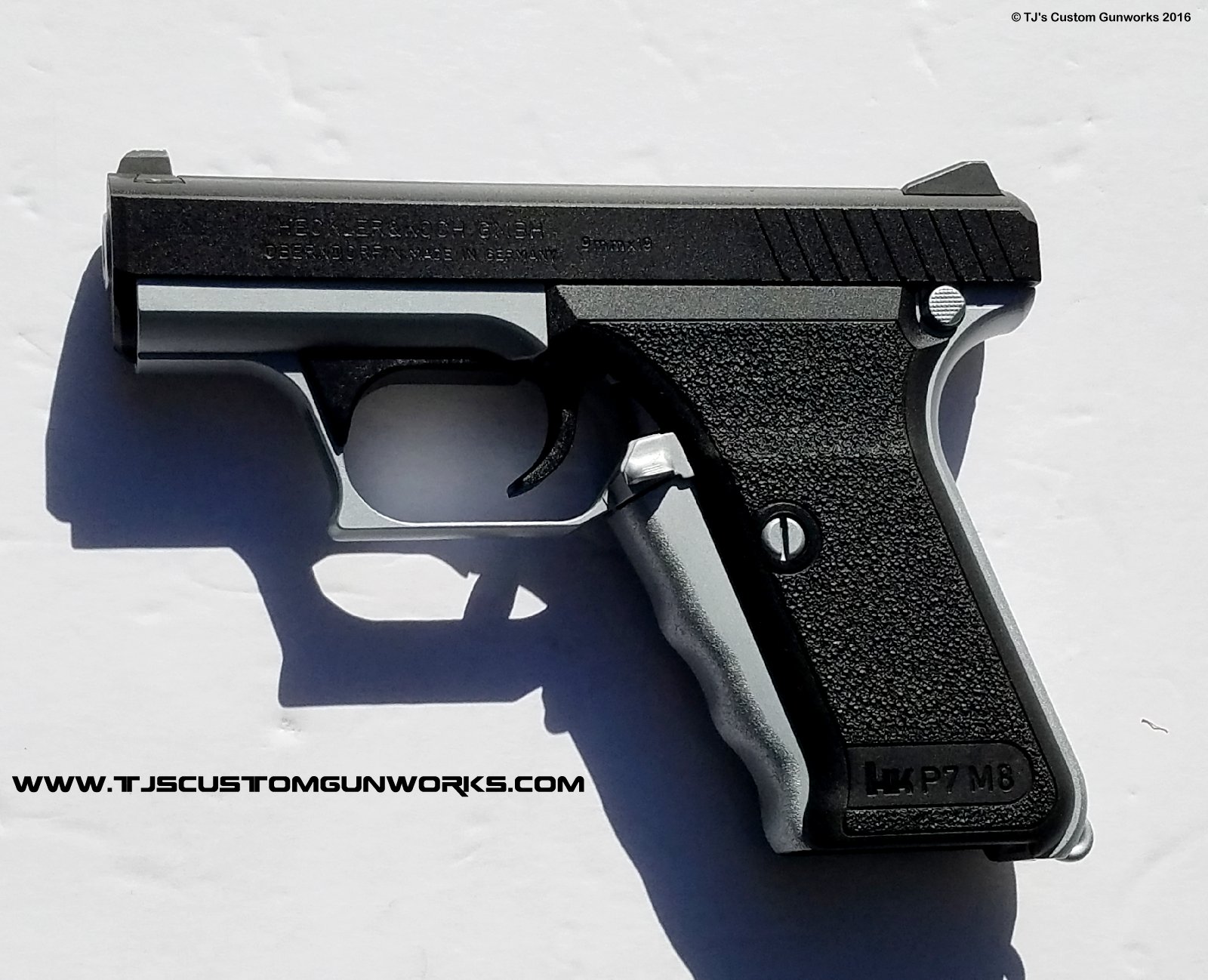 Two-Tone Heckler & Koch HK GMBH P7 M8 9mm
